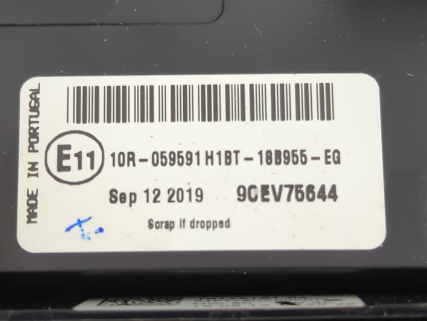 2018-2020 Ford Ecosport Radio AM FM Cd Player Receiver Replacement P/N:H1BT-18B955-EG Fits Fits 2018 2019 2020 OEM Used Auto
