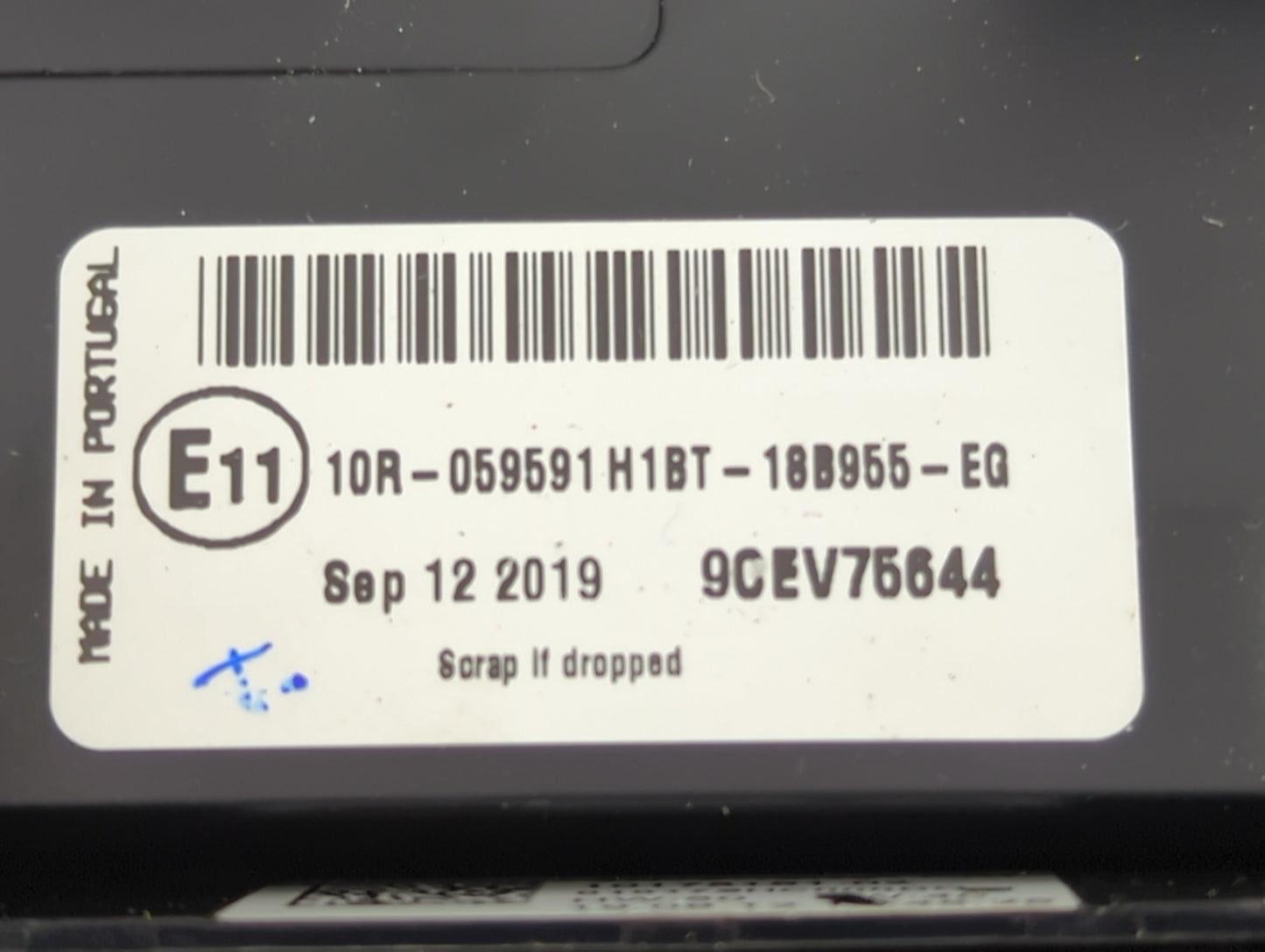 2018-2020 Ford Ecosport Radio AM FM Cd Player Receiver Replacement P/N:H1BT-18B955-EG Fits Fits 2018 2019 2020 OEM Used Auto
