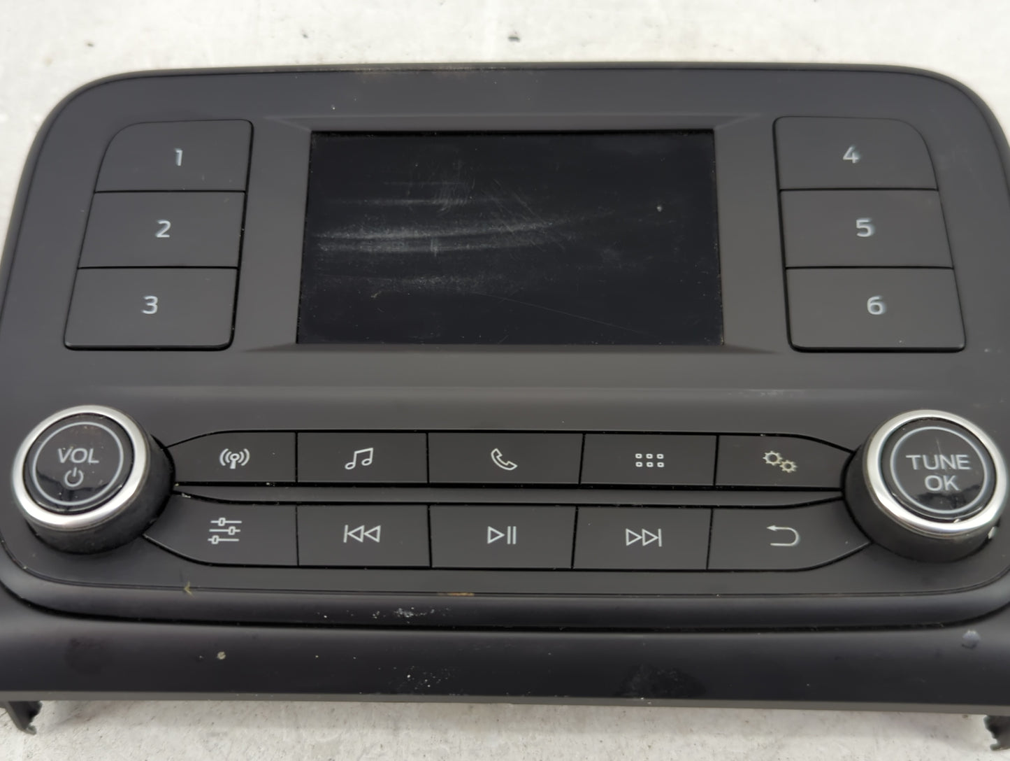 2018-2020 Ford Ecosport Radio AM FM Cd Player Receiver Replacement P/N:H1BT-18B955-EQ Fits Fits 2018 2019 2020 OEM Used Auto