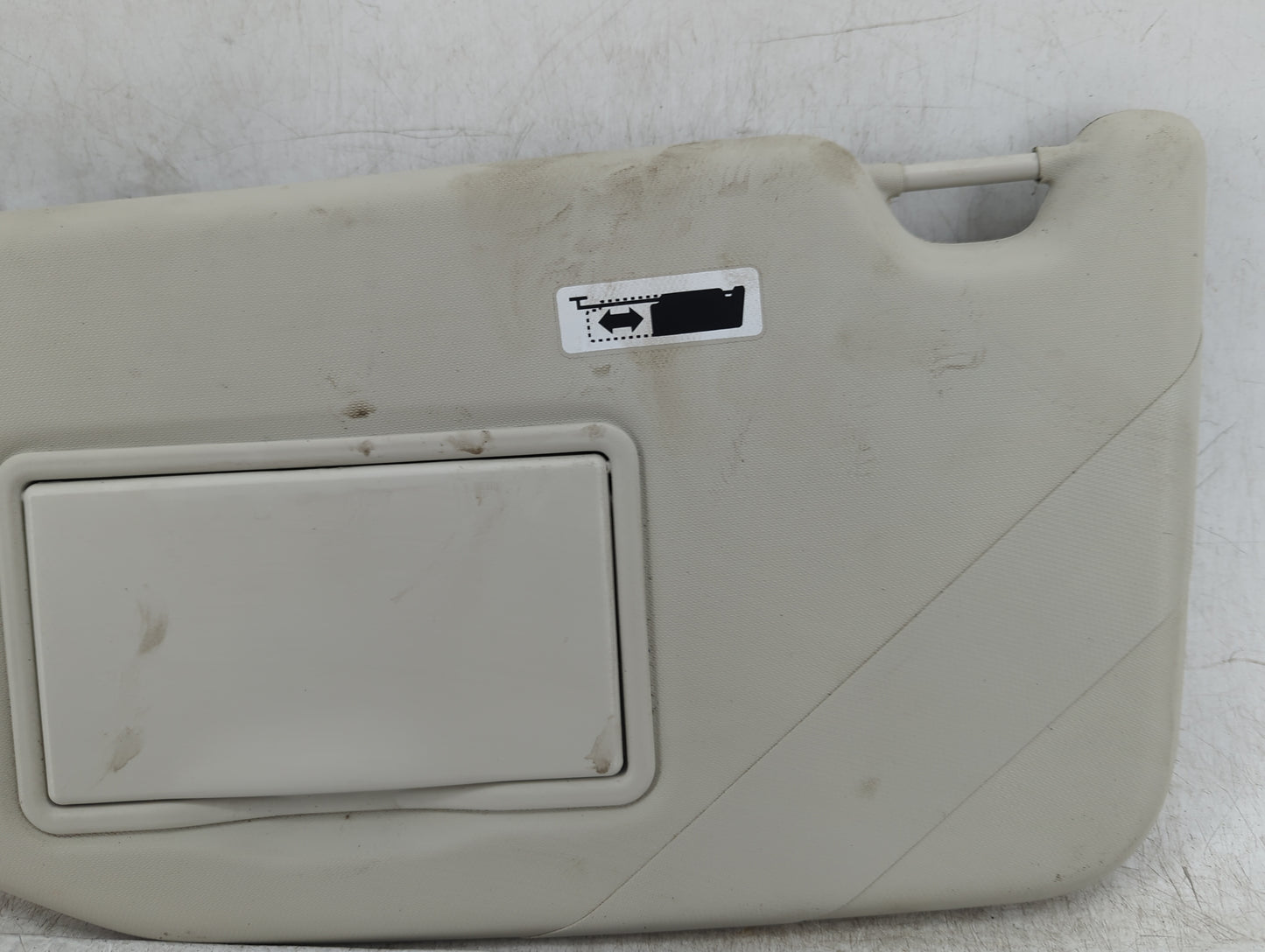 2018-2020 Ford Ecosport Sun Visor Shade Replacement Passenger Right Mirror Fits Fits 2018 2019 2020 OEM Used Auto Parts - Oe
