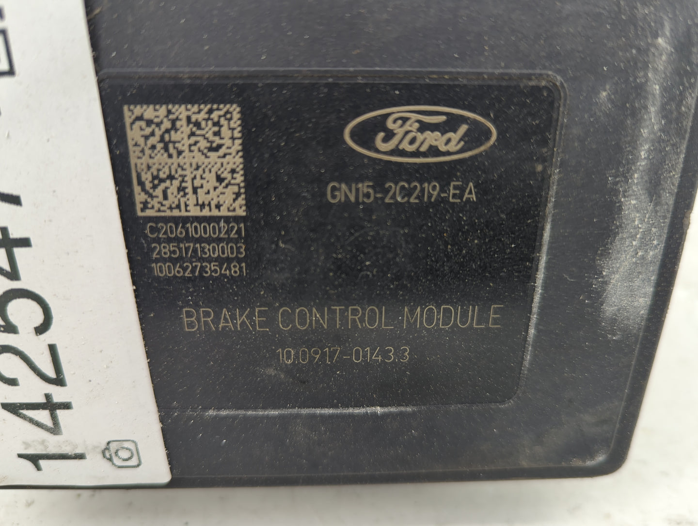 2018-2020 Ford Ecosport ABS Pump Control Module Replacement P/N:GN15-2C219-EA Fits Fits 2018 2019 2020 OEM Used Auto Parts -
