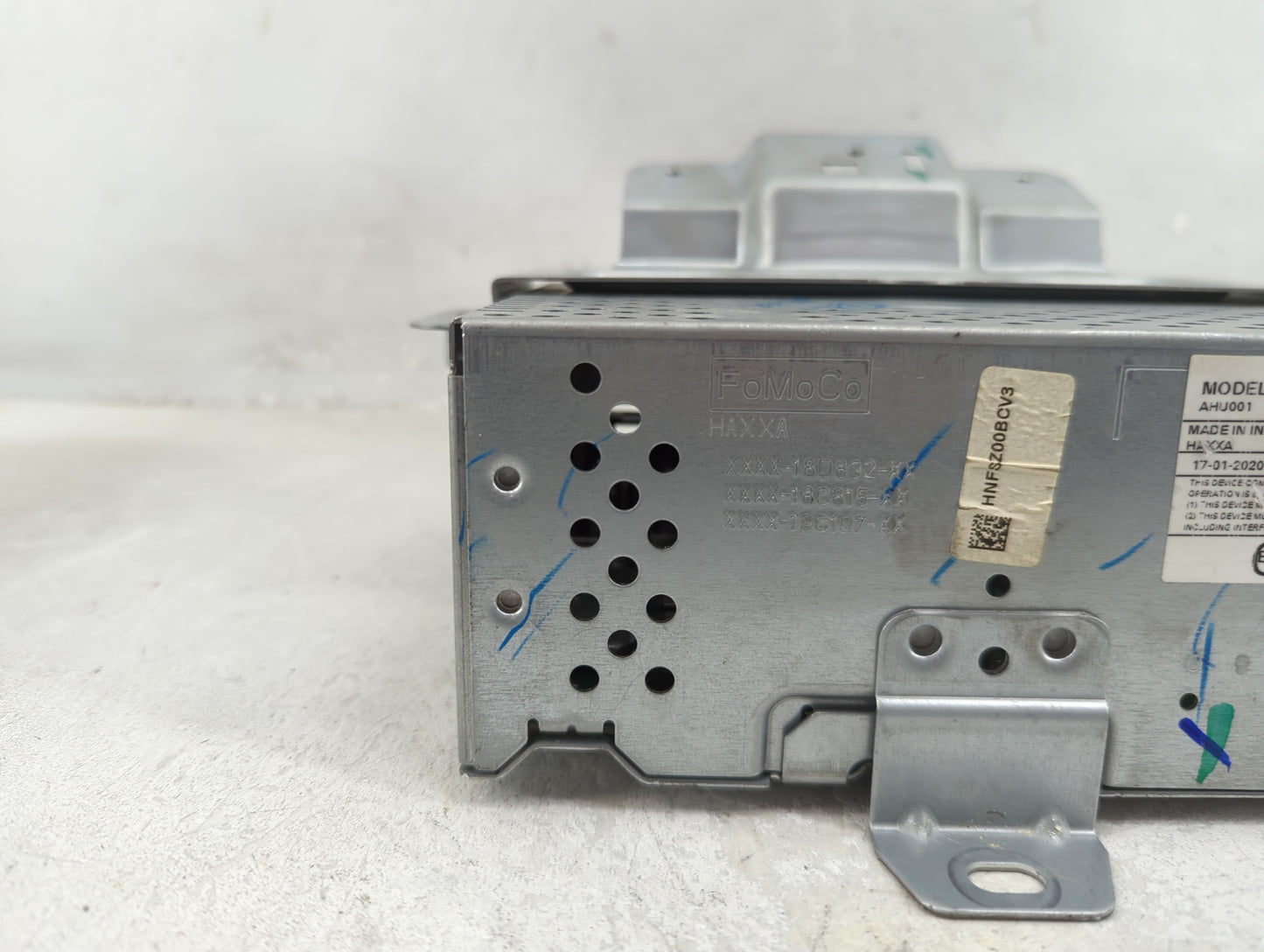 2018-2022 Ford Ecosport Radio AM FM Cd Player Receiver Replacement P/N:HNFSZ00BCV3 HN1T-18C815-FS Fits OEM Used Auto Parts -