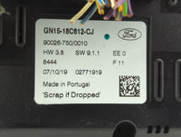 2018-2020 Ford Ecosport Climate Control Module Temperature AC/Heater Replacement P/N:GN15-18C612-CJ Fits Fits 2018 2019 2020