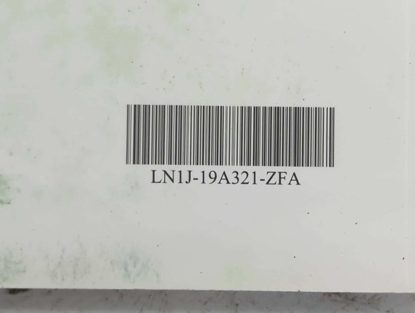 2020 Ford Ecosport Owners Manual Book Guide P/N:LN1J-19A321-ZFA LN1J-19G217-ZFA OEM Used Auto Parts - Oemusedautoparts1.com