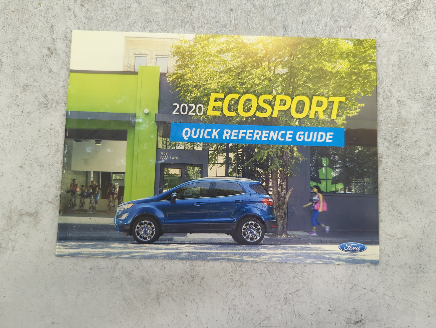 2020 Ford Ecosport Owners Manual Book Guide P/N:LN1J-19A321-ZFA LN1J-19G217-ZFA OEM Used Auto Parts - Oemusedautoparts1.com