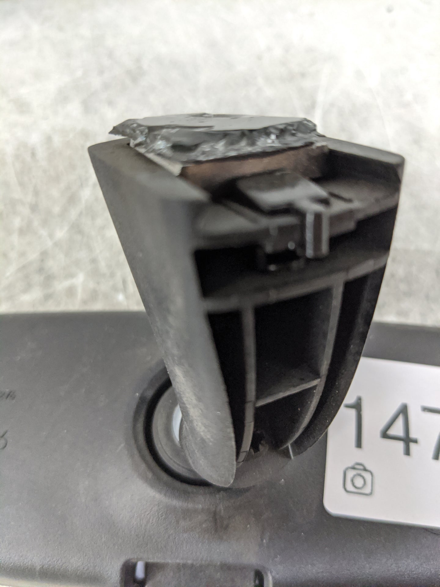 2018-2022 Ford Ecosport Interior Rear View Mirror Replacement OEM P/N:014276 Fits Fits 2018 2019 2020 2021 2022 OEM Used Aut