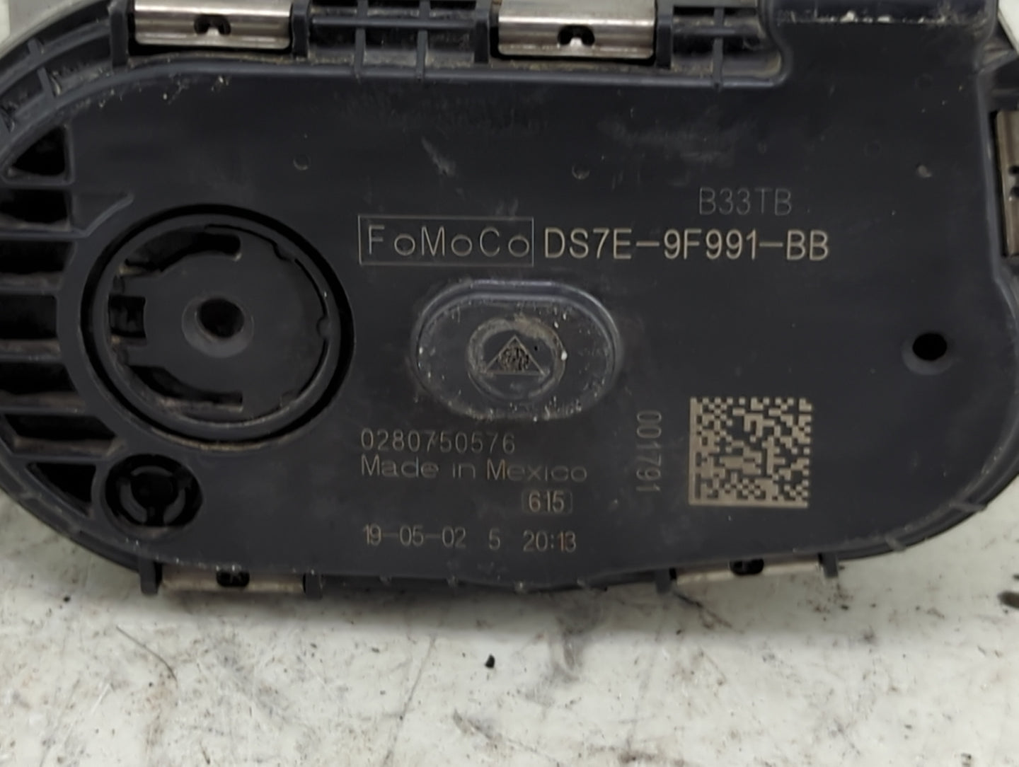 2018-2022 Ford Ecosport Throttle Body P/N:DS7E-9F991-BB 0280750576 Fits Fits 2014 2015 2016 2017 2018 2019 2020 2021 2022 OE