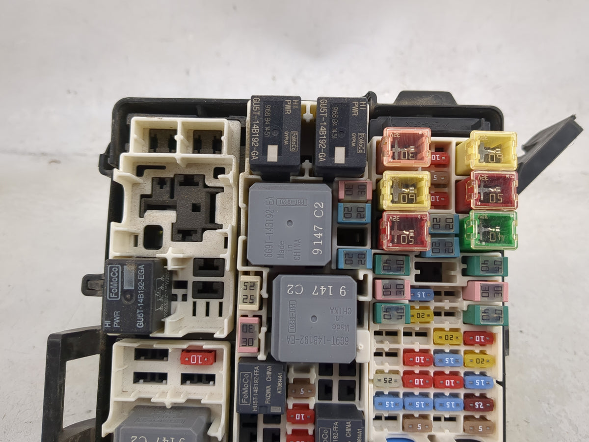 2018-2020 Ford Ecosport Fusebox Fuse Box Panel Relay Module P/N:GU5T-14B192-EGA GU5T-14B192-GA Fits Fits 2018 2019 2020 OEM 