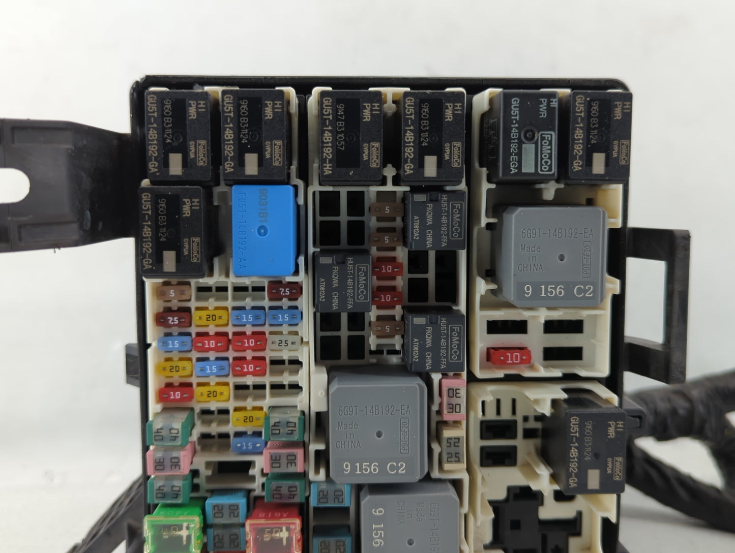2018-2020 Ford Ecosport Fusebox Fuse Box Panel Relay Module P/N:GN15-12A581 Fits Fits 2018 2019 2020 OEM Used Auto Parts - O