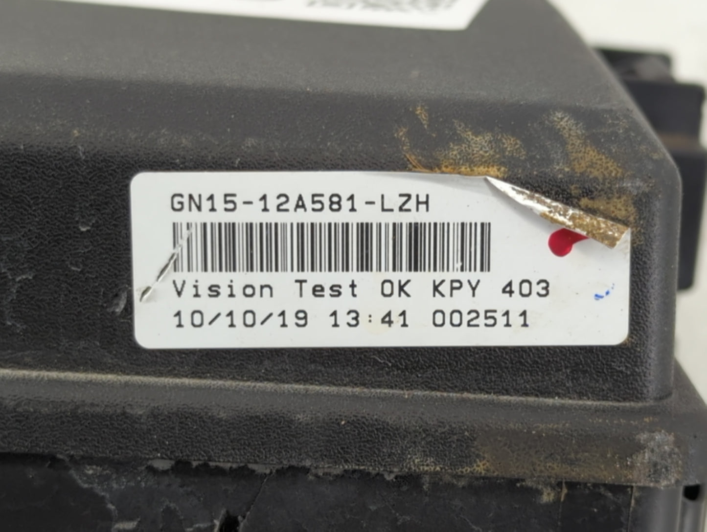 2018-2020 Ford Ecosport Fusebox Fuse Box Panel Relay Module P/N:GN15-12A581 Fits Fits 2018 2019 2020 OEM Used Auto Parts - O