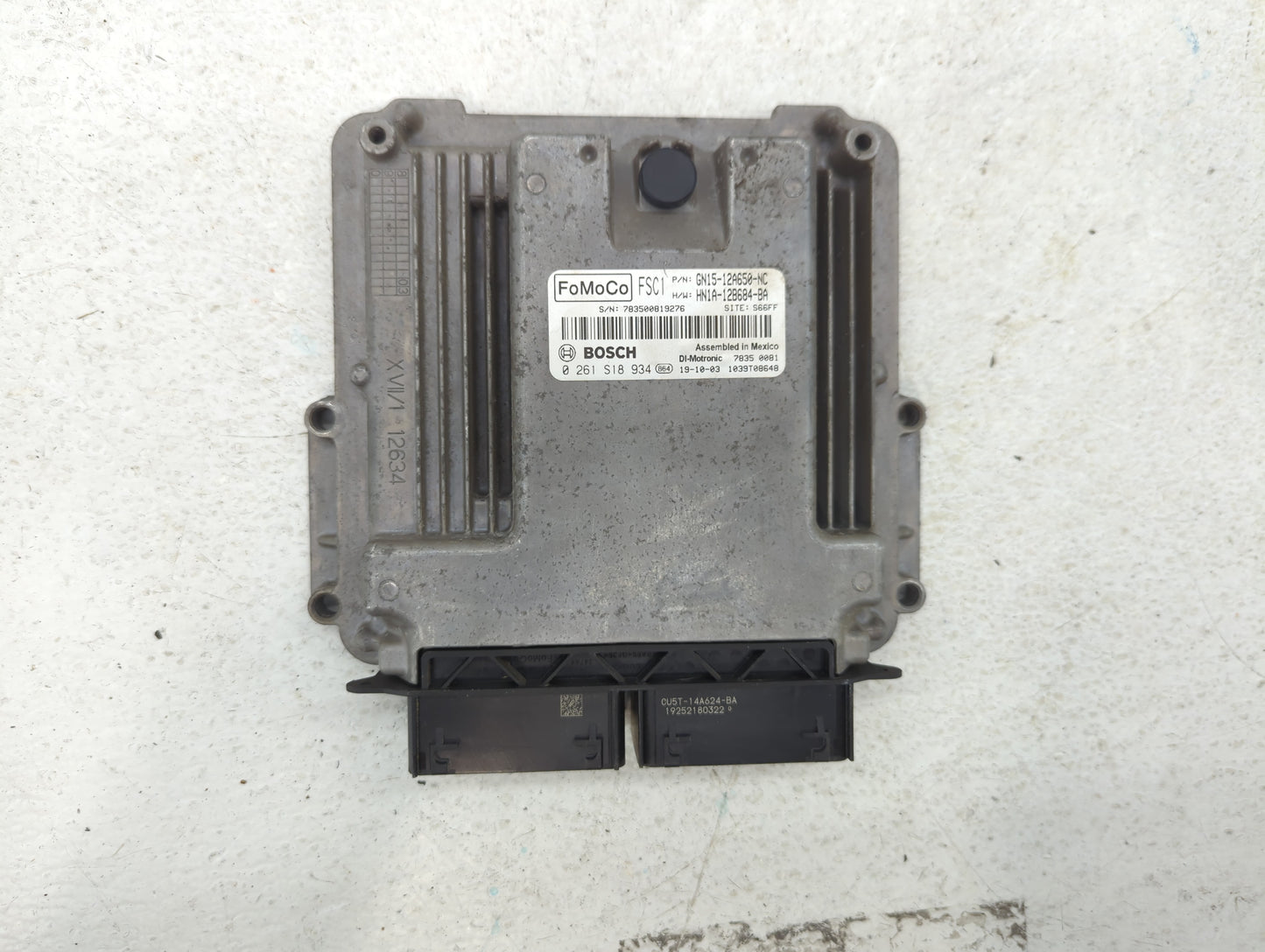 2018-2022 Ford Ecosport PCM Engine Control Computer ECU ECM PCU OEM P/N:GN15-12A650-NC Fits Fits 2018 2019 2020 2021 2022 OE