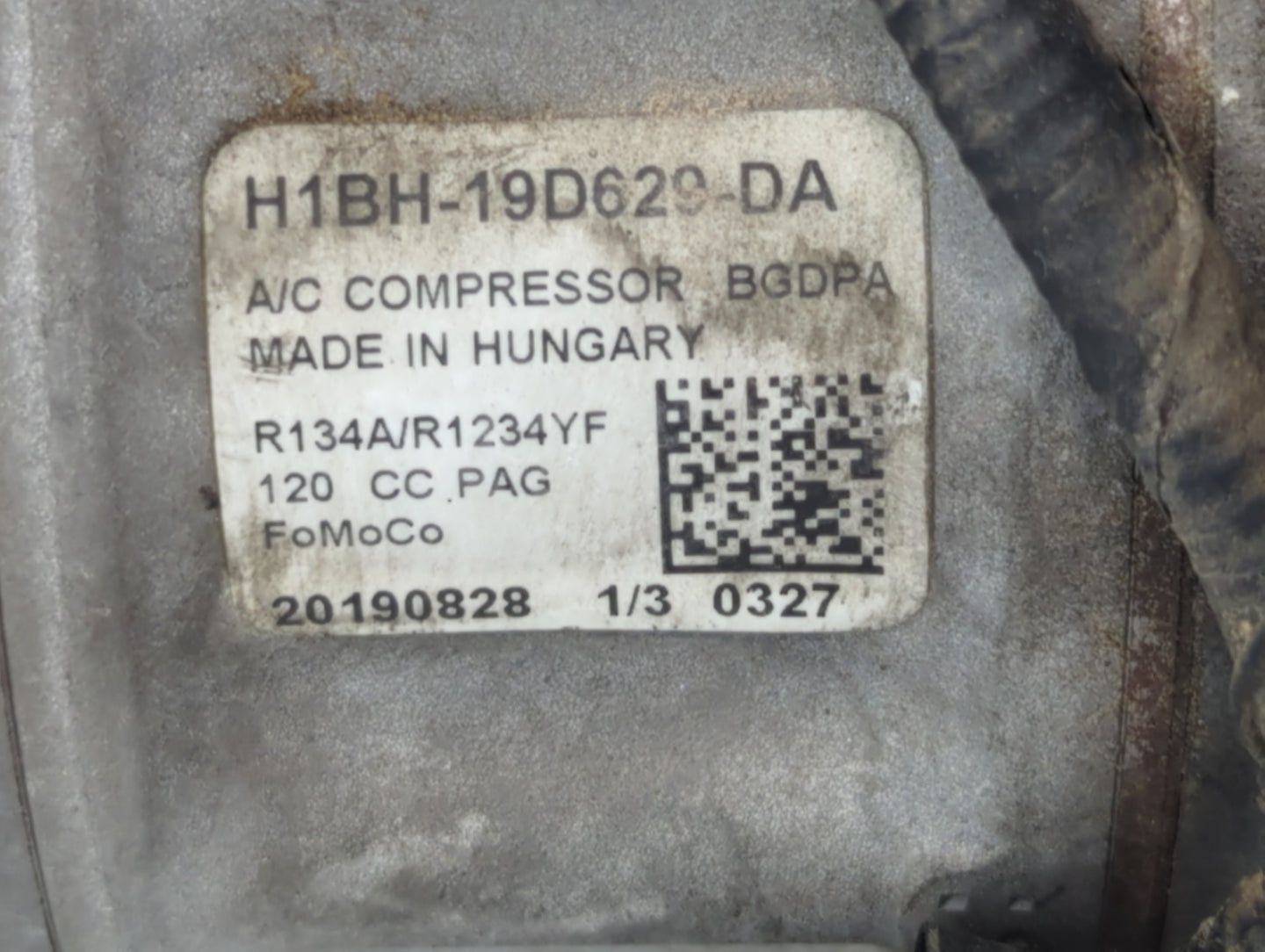 2018-2021 Ford Ecosport Air Conditioning A/c Ac Compressor Oem 688045 - Oemusedautoparts1.com