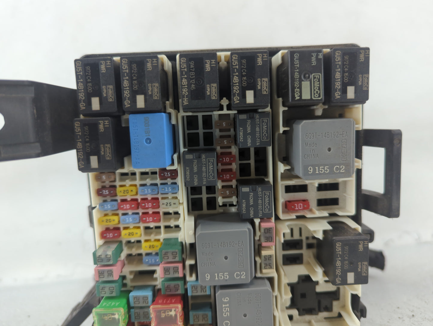 2018-2020 Ford Ecosport Fusebox Fuse Box Panel Relay Module P/N:GN15-12A581-LZH Fits Fits 2018 2019 2020 OEM Used Auto Parts