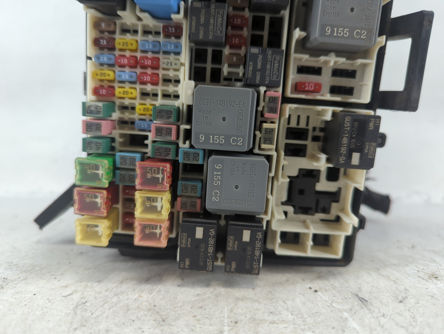 2018-2020 Ford Ecosport Fusebox Fuse Box Panel Relay Module P/N:GN15-12A581-LZH Fits Fits 2018 2019 2020 OEM Used Auto Parts