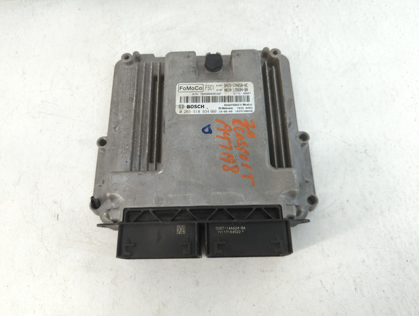 2018-2022 Ford Ecosport PCM Engine Control Computer ECU ECM PCU OEM P/N:HN1A-12B684-BA GN15-12A650-NC Fits OEM Used Auto Par