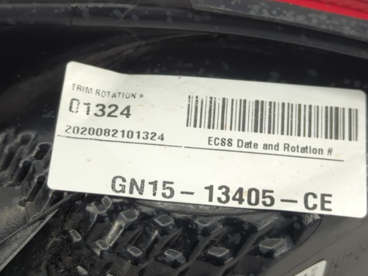 2018-2022 Ford Ecosport Tail Light Assembly Driver Left OEM Fits Fits 2018 2019 2020 2021 2022 OEM Used Auto Parts - Oemused