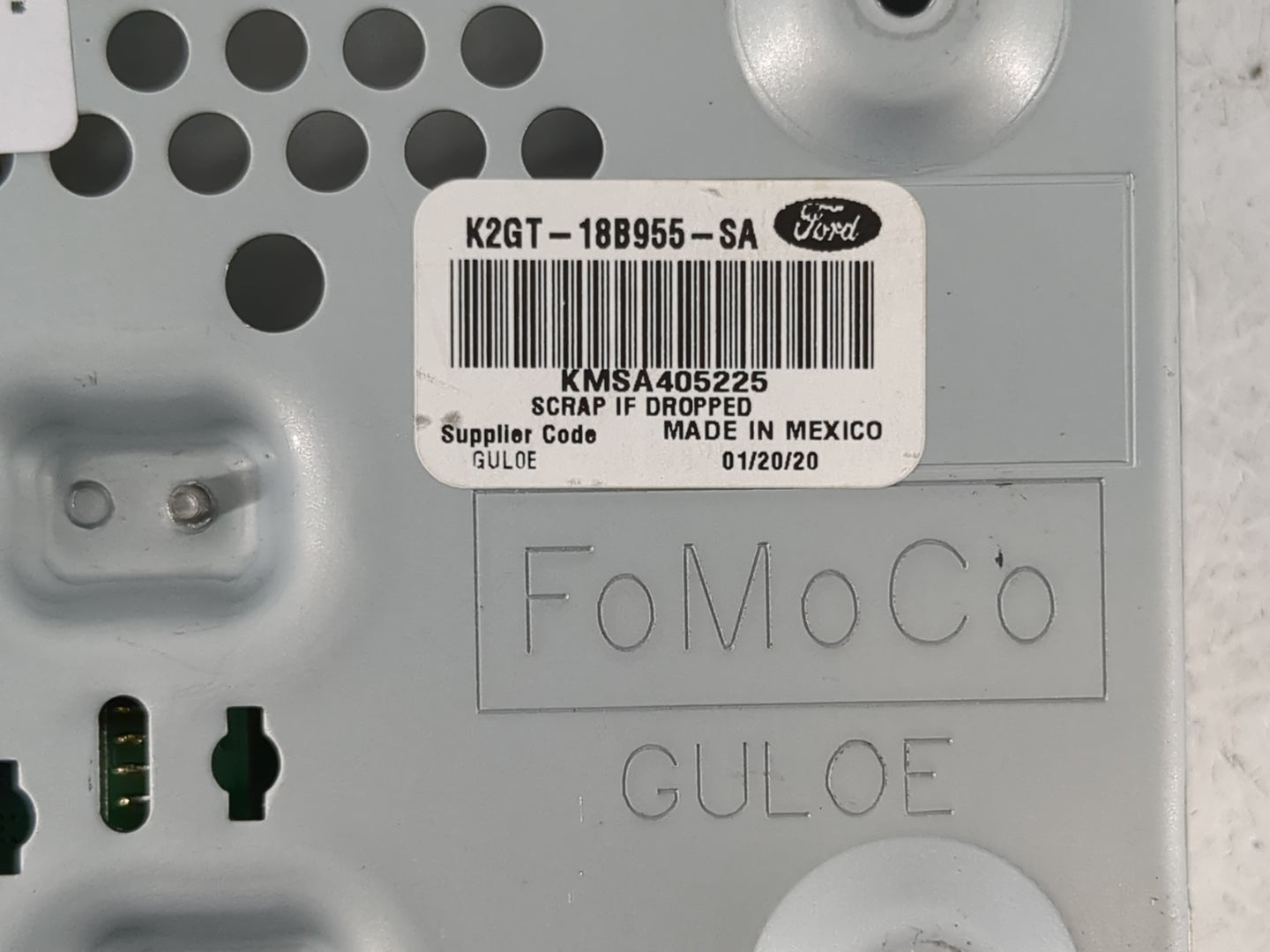 2019-2020 Ford Edge Information Display Screen - Oemusedautoparts1.com