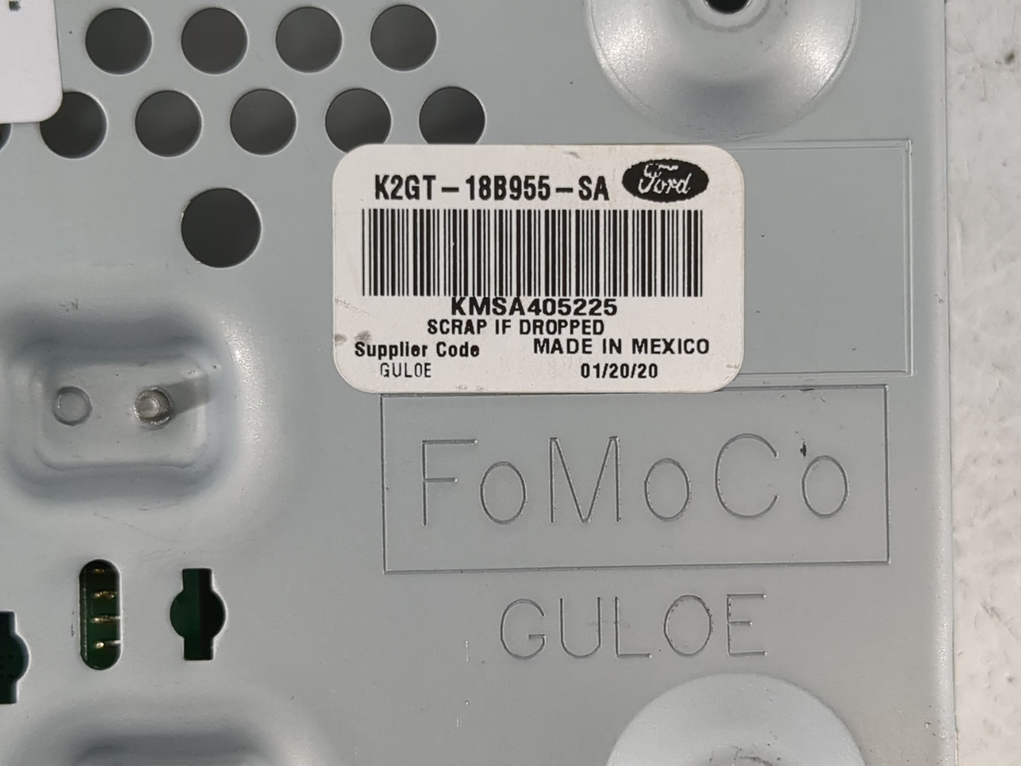 2019-2020 Ford Edge Information Display Screen - Oemusedautoparts1.com