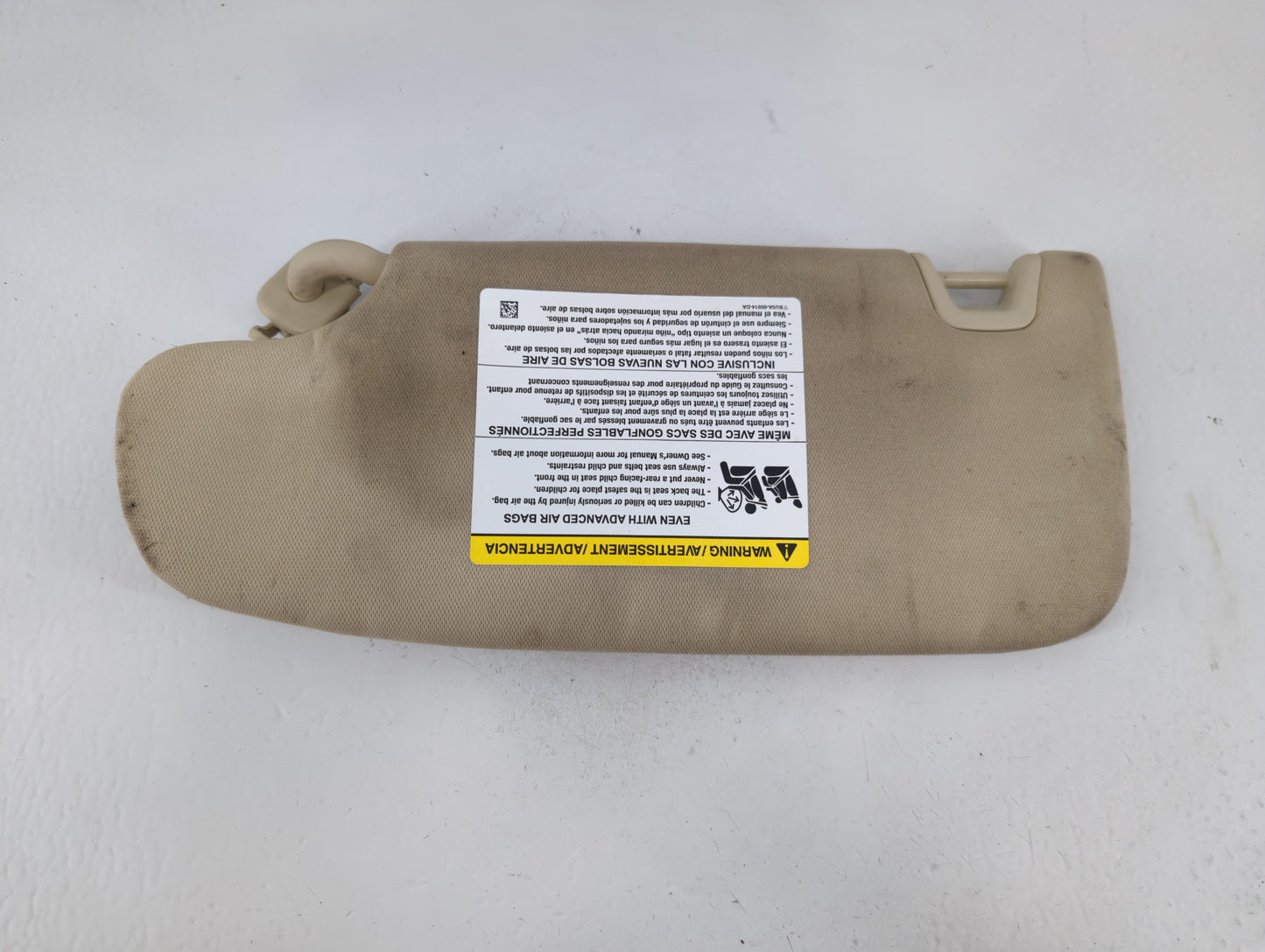 2015-2020 Ford Edge Sun Visor Shade Replacement Passenger Right Mirror Fits Fits 2015 2016 2017 2018 2019 2020 OEM Used Auto