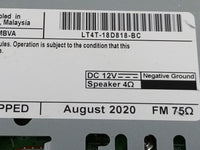 2020 Ford Edge Radio AM FM Cd Player Receiver Replacement P/N:LT4T-18D818-BC Fits OEM Used Auto Parts - Oemusedautoparts1.co
