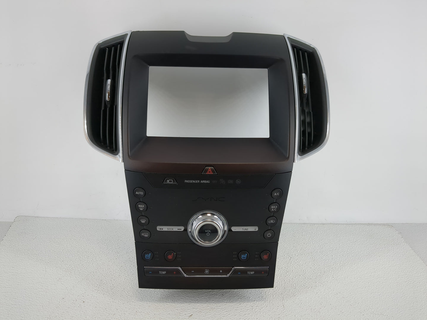 2019-2020 Ford Edge Radio AM FM Cd Player Receiver Replacement P/N:LT4T-18E245-FB Fits Fits 2019 2020 OEM Used Auto Parts - 