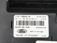 2019-2020 Ford Edge Radio AM FM Cd Player Receiver Replacement P/N:LT4T-18E245-FB Fits Fits 2019 2020 OEM Used Auto Parts - 