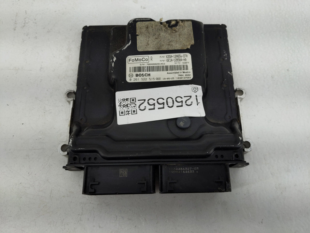 2020 Ford Edge PCM Engine Control Computer ECU ECM PCU OEM P/N:0 261 515 K2GA-12A650-CFA Fits Fits 2021 2022 OEM Used Auto P