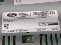 2020 Ford Edge Radio AM FM Cd Player Receiver Replacement P/N:LT4T-18D818-BC Fits OEM Used Auto Parts - Oemusedautoparts1.co