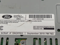 2020 Ford Edge Radio AM FM Cd Player Receiver Replacement P/N:LT4T-18D818-BC Fits OEM Used Auto Parts - Oemusedautoparts1.co