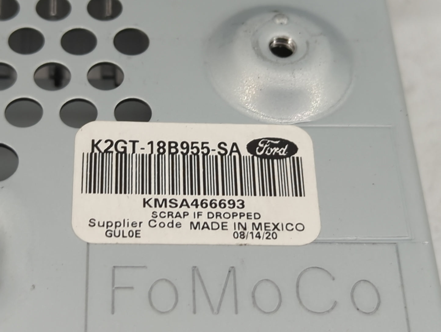 2019-2020 Ford Edge Information Display Screen - Oemusedautoparts1.com