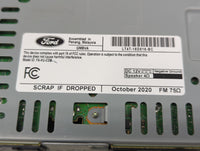 2020 Ford Edge Radio AM FM Cd Player Receiver Replacement P/N:LT4T-18D818-BC Fits OEM Used Auto Parts - Oemusedautoparts1.co