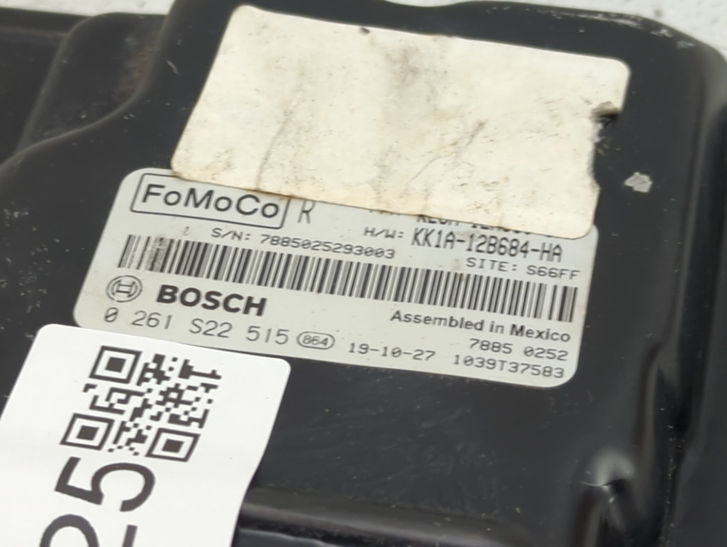 2020 Ford Edge PCM Engine Control Computer ECU ECM PCU OEM P/N:0261S22515 KK1A-12B684-HA, 1034486327-03 Fits Fits 2021 2022 