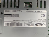 2020 Ford Edge Radio AM FM Cd Player Receiver Replacement P/N:LT4T-18D818-BC GN1T-HU39N54M4 Fits OEM Used Auto Parts - Oemus