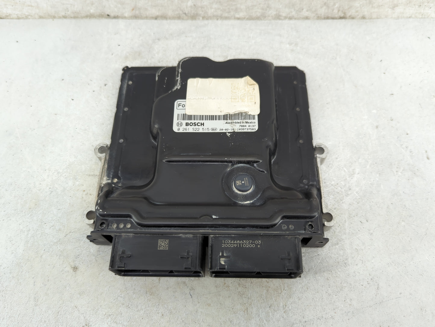 2020 Ford Edge PCM Engine Control Computer ECU ECM PCU OEM P/N:0261S22515 1034486327-03 Fits Fits 2021 2022 OEM Used Auto Pa