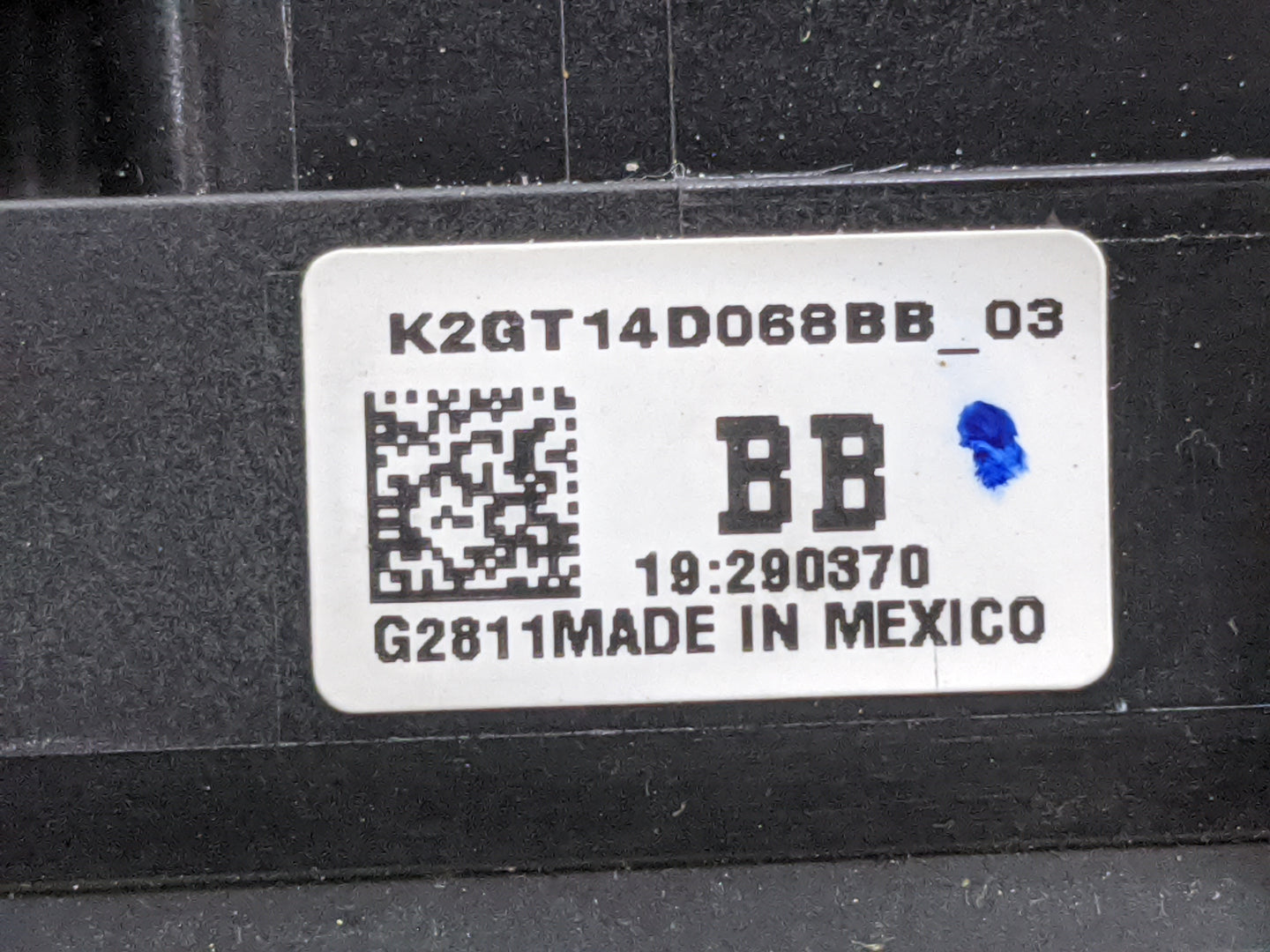 2019-2020 Ford Edge Fusebox Fuse Box Panel Relay Module P/N:K2GT14D068BB Fits Fits 2019 2020 OEM Used Auto Parts - Oemusedau