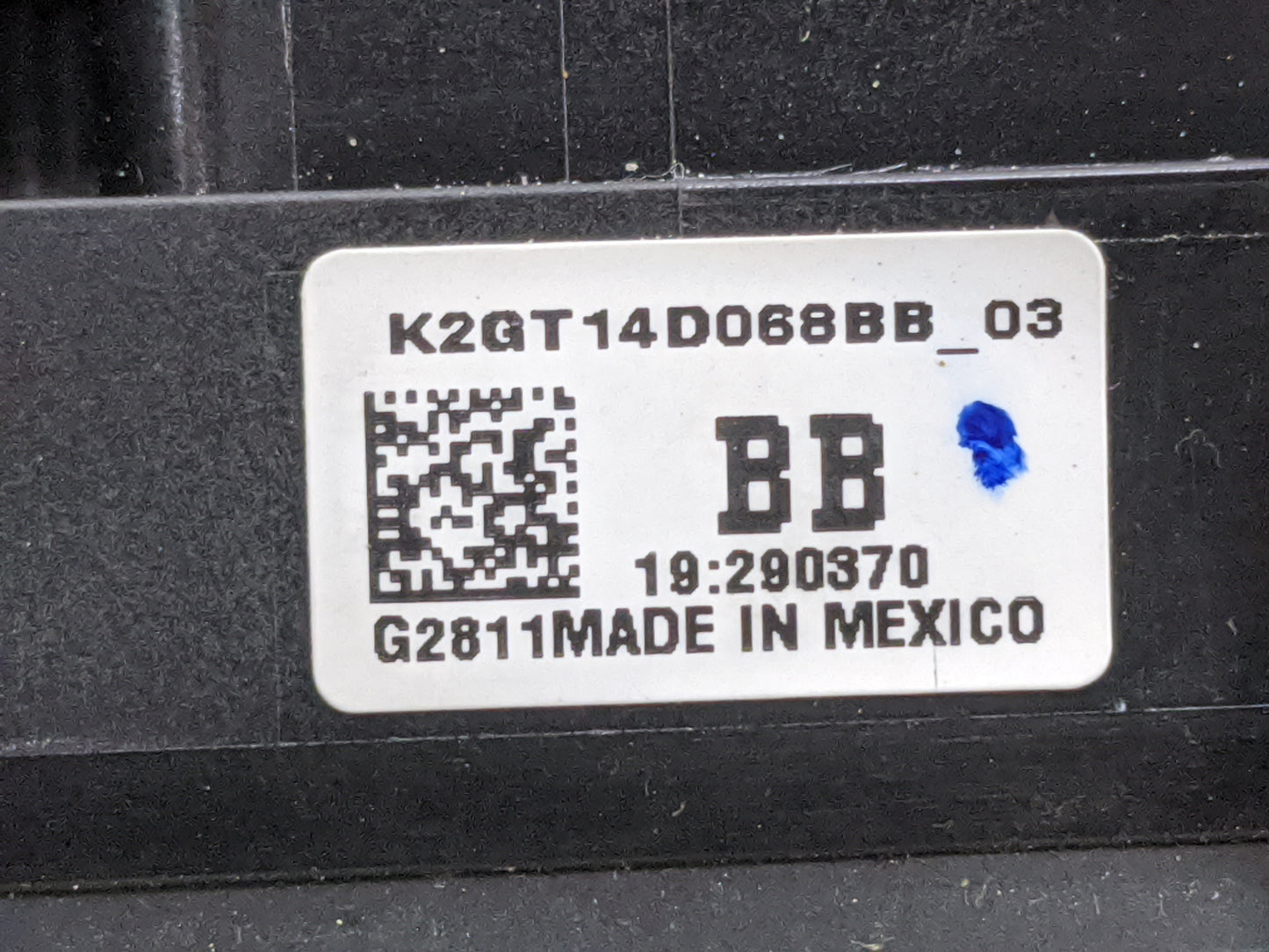 2019-2020 Ford Edge Fusebox Fuse Box Panel Relay Module P/N:K2GT14D068BB Fits Fits 2019 2020 OEM Used Auto Parts - Oemusedau