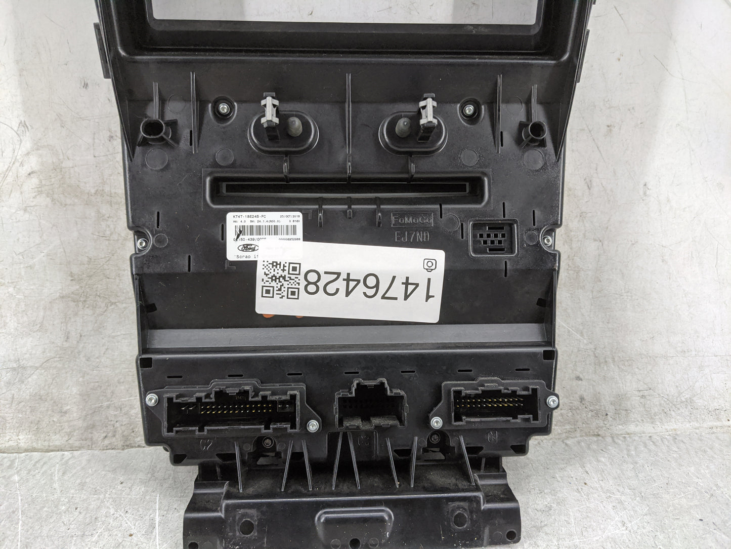 2019-2020 Ford Edge Radio Control Panel 1476428 - Oemusedautoparts1.com