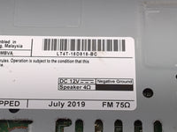 2020 Ford Edge Radio AM FM Cd Player Receiver Replacement P/N:LT4T-18D818-BC Fits OEM Used Auto Parts - Oemusedautoparts1.co