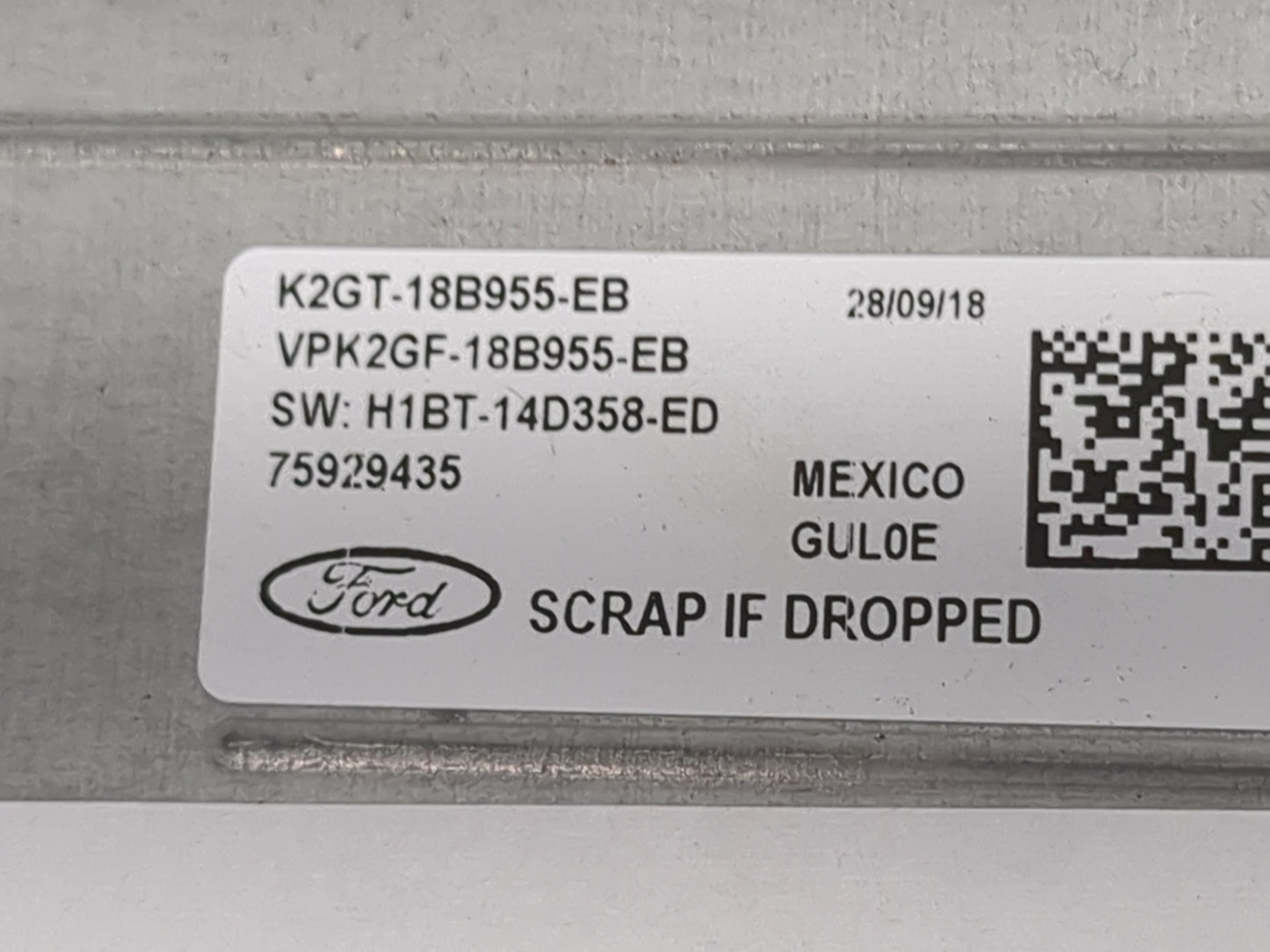 2019-2020 Ford Edge Information Display Screen 1483676 - Oemusedautoparts1.com