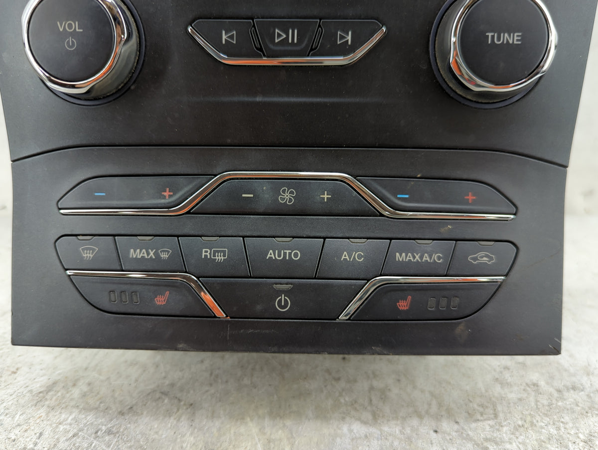 2019-2020 Ford Edge Radio Control Panel Black 1501331 - Oemusedautoparts1.com