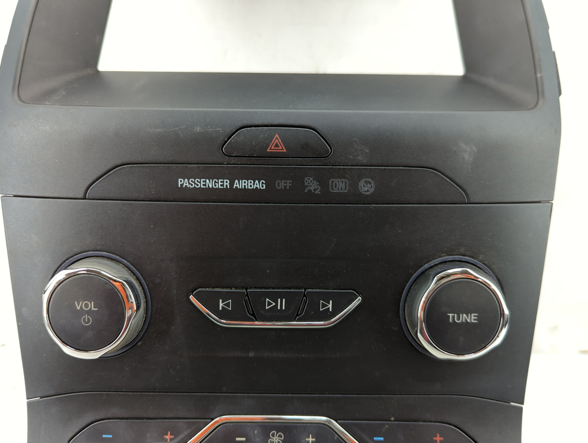 2019-2020 Ford Edge Radio Control Panel Black 1501331 - Oemusedautoparts1.com