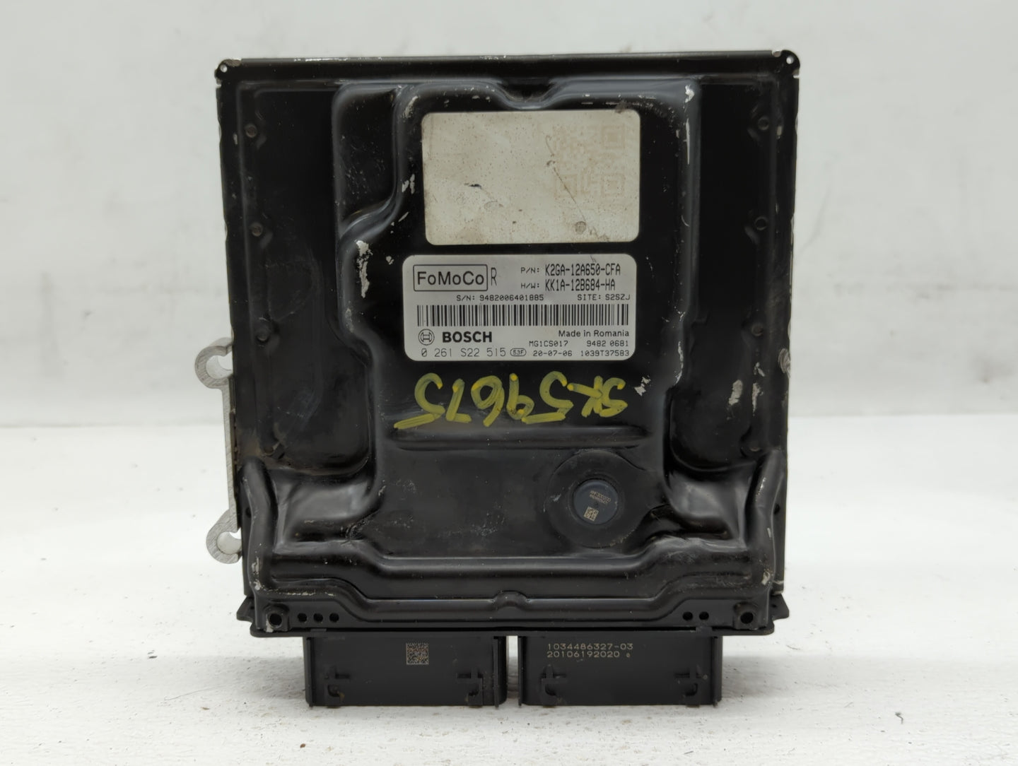 2019-2020 Ford Edge PCM Engine Control Computer ECU ECM PCU OEM P/N:KK1A-12B684-HA K2GA-12A650-CFA Fits Fits 2019 2020 2021 