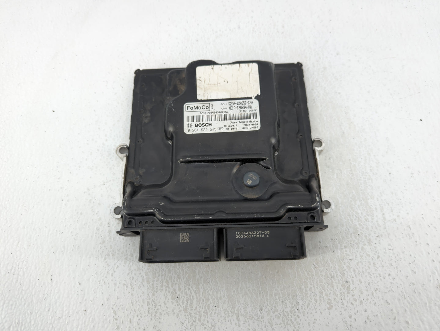 2019-2020 Ford Edge PCM Engine Control Computer ECU ECM PCU OEM P/N:KK1A-12B684-HA K2GA-12A650-CFA Fits Fits 2019 2020 2021 