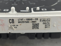 2019-2020 Ford Edge Instrument Cluster Speedometer Gauges P/N:LT4T-10849-CB Fits Fits 2019 2020 OEM Used Auto Parts - Oemuse