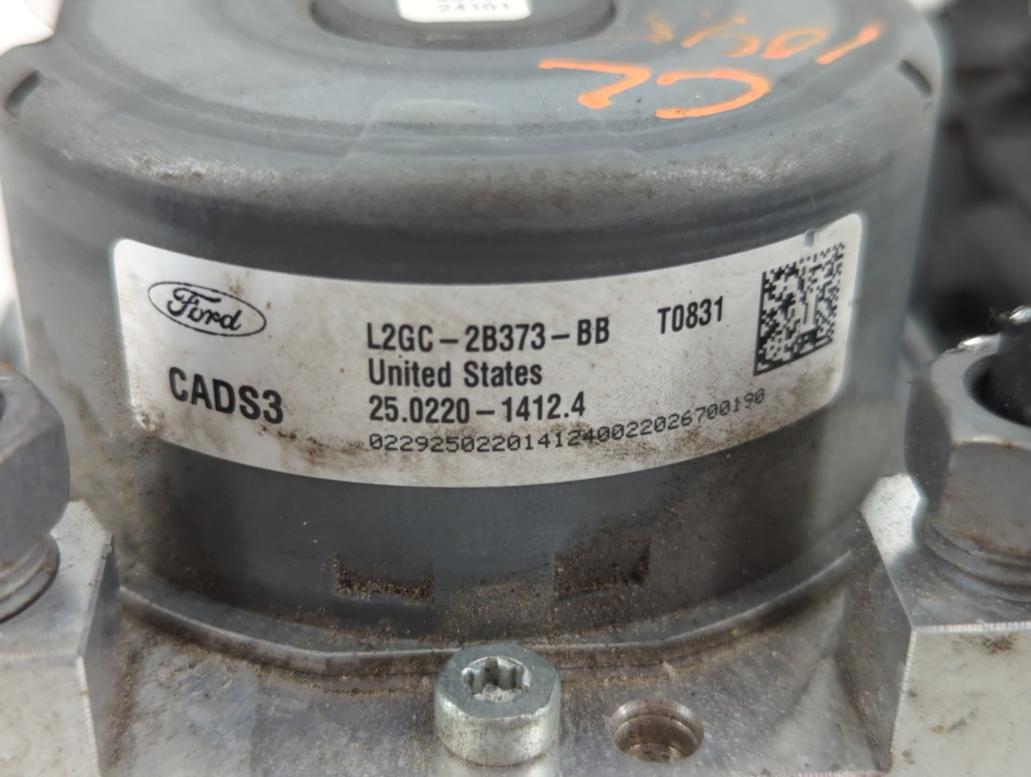 2019-2020 Ford Edge ABS Pump Control Module Replacement P/N:L2GC-2B373-BB Fits Fits 2019 2020 OEM Used Auto Parts - Oemuseda