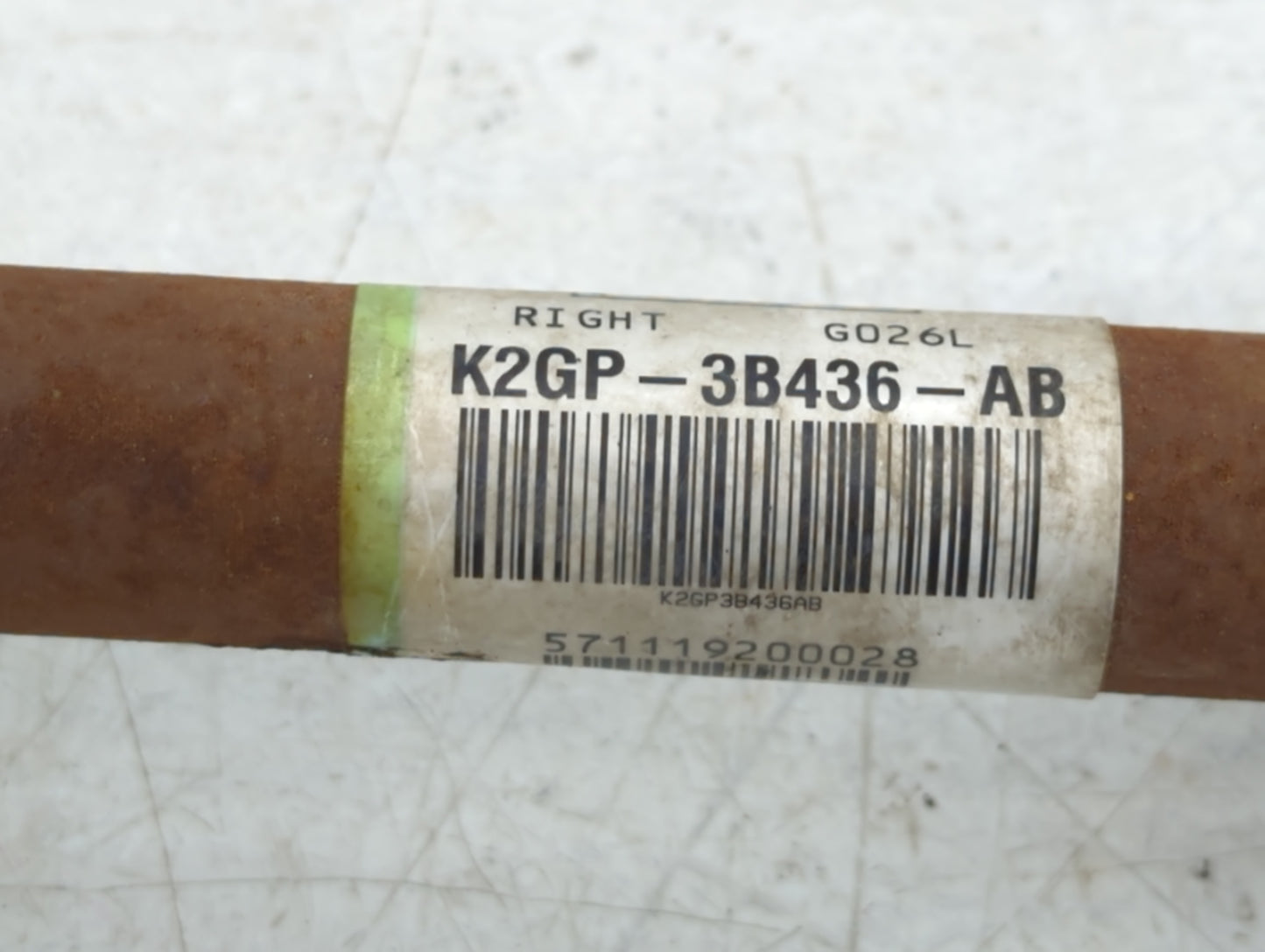 2019-2020 Ford Edge Axle Shaft Front Passenger Cv C/v - Oemusedautoparts1.com