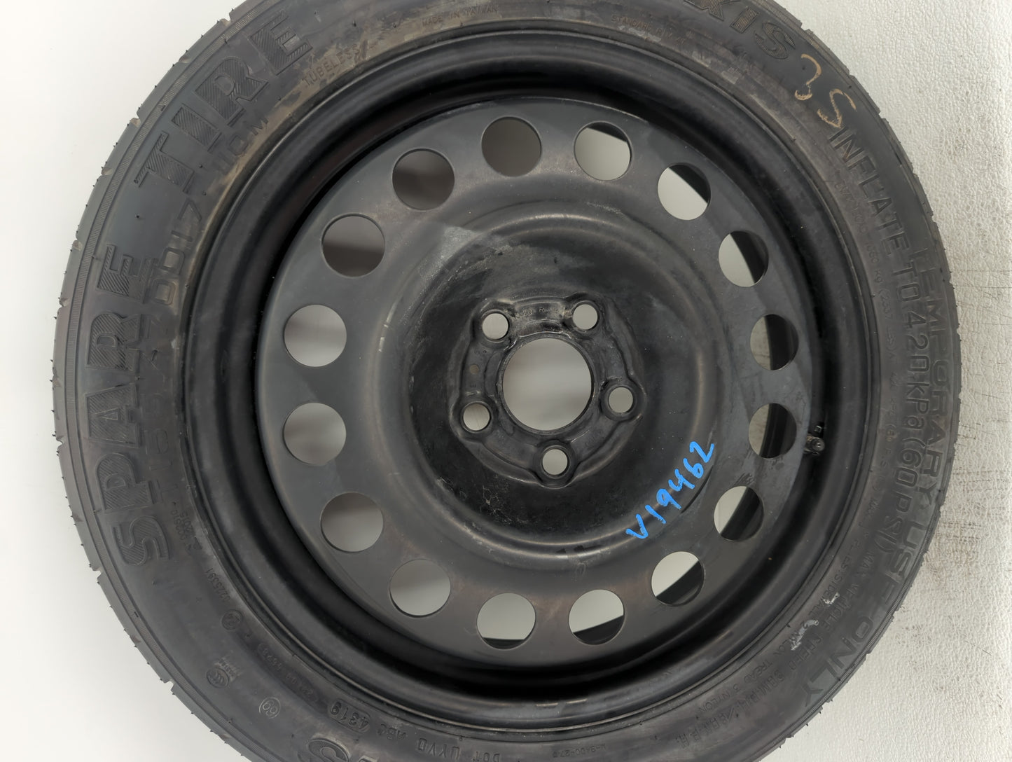Ford Edge Spare Donut Tire Wheel Rim Oem 749718 - Oemusedautoparts1.com