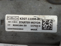 2019-2020 Ford Edge Car Starter Motor Solenoid OEM P/N:RSM16A-20 11000-BC Fits Fits 2019 2020 2021 2022 OEM Used Auto Parts 