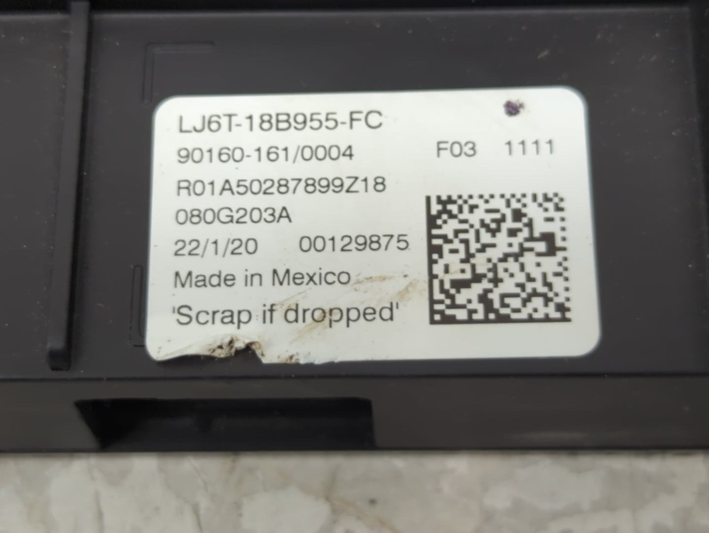 2020-2020 Ford Escape Information Display Screen - Oemusedautoparts1.com