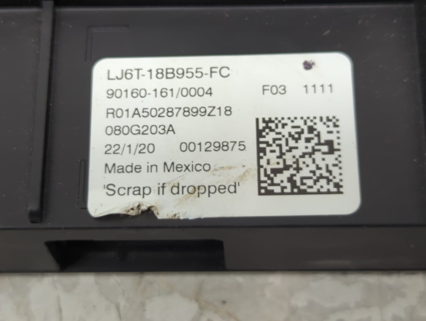 2020-2020 Ford Escape Information Display Screen - Oemusedautoparts1.com
